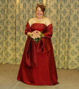 Red dress - emma wedding